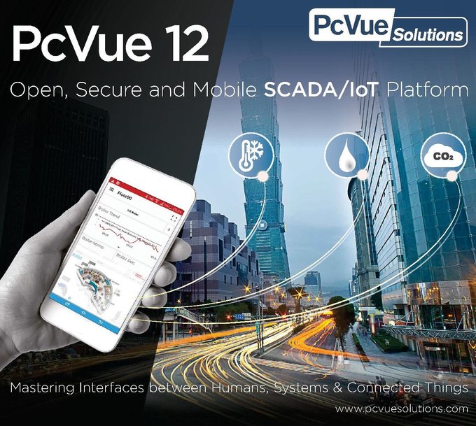 ARC Informatique představuje PcVue 12 – mobilní, otevřenou a bezpečnou platformu